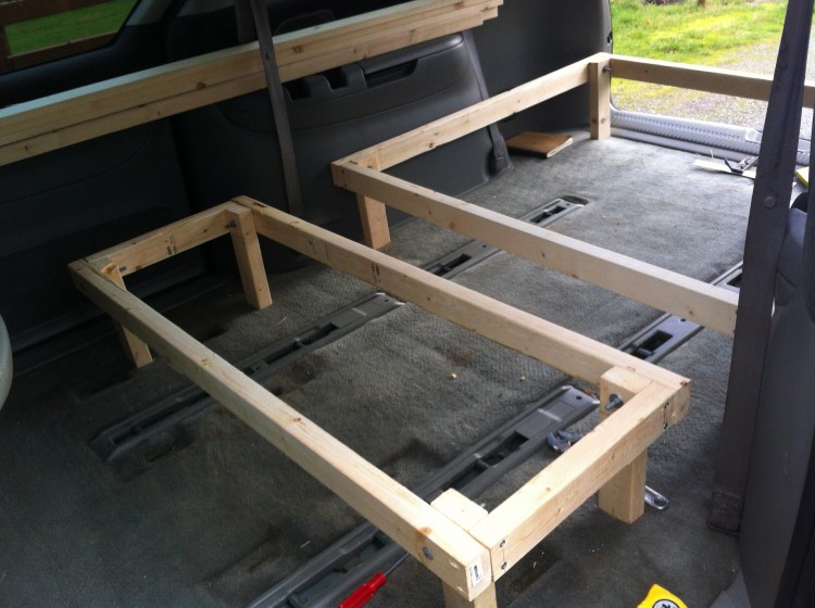 Minivan Camper Conversion – Stage One Complete!
