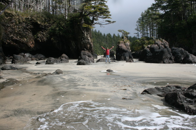 Me at San Josef Bay