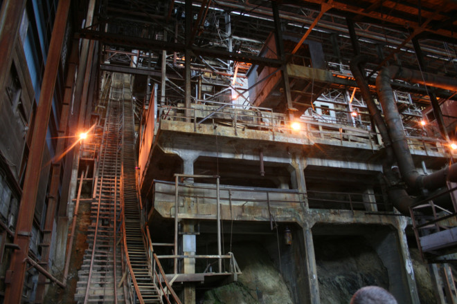 Inside the Britannia Mine Museum