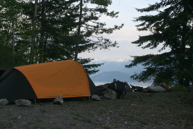 Camping fail