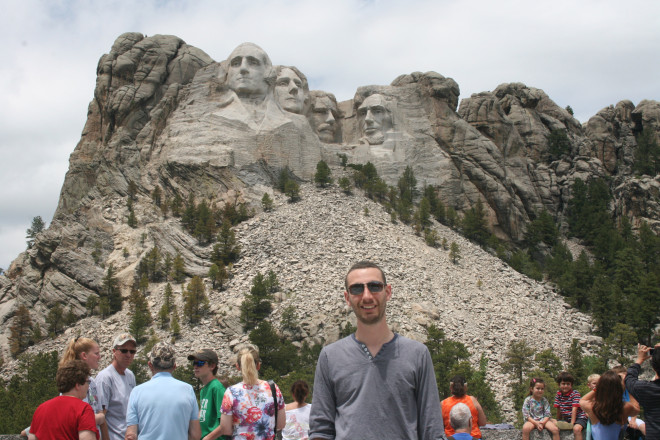 Mount Rushmore - which is real!