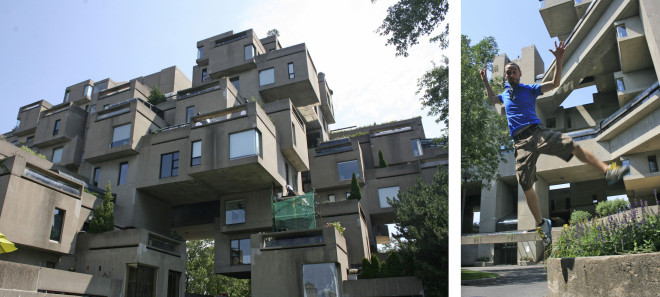 Messing around at Habitat 67