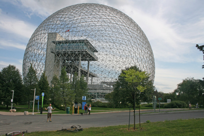 At the Biosphere
