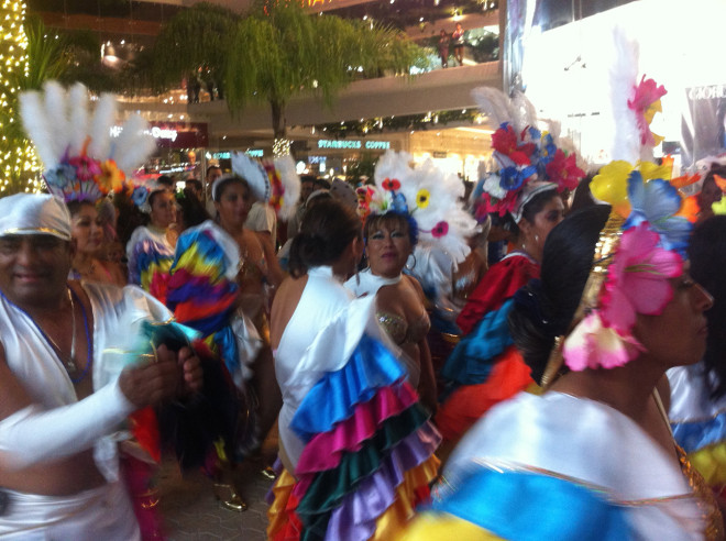 My welcome party to Playa del Carmen (not really)