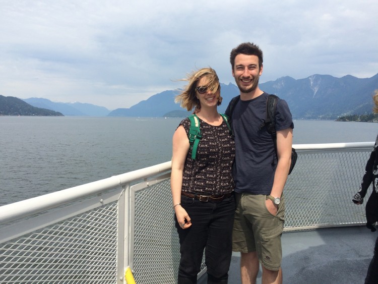 Taking the ferry off of Vancouver Island