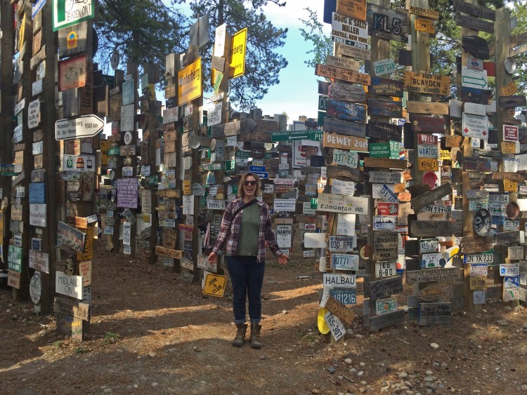 Watson Lake's Signpost Forest