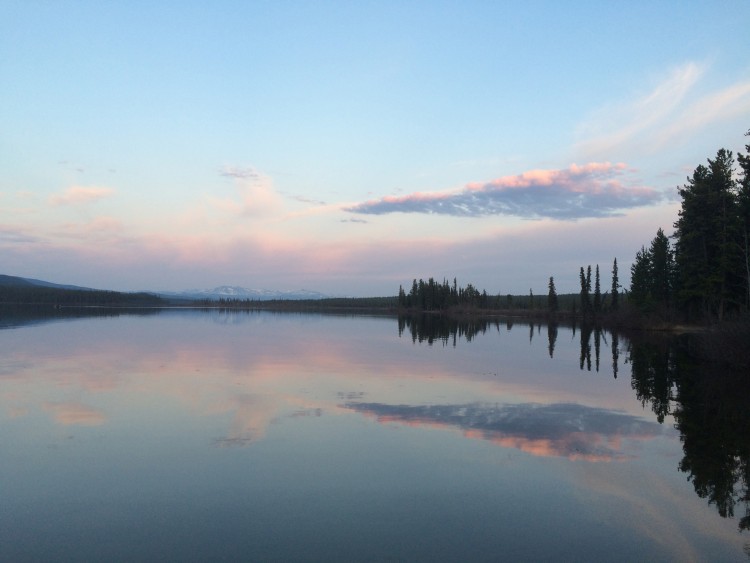 Just one of the many lakes we enjoyed on the trip