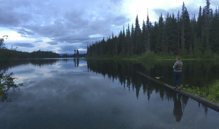 Fishing on the Stewart-Cassiar Highway
