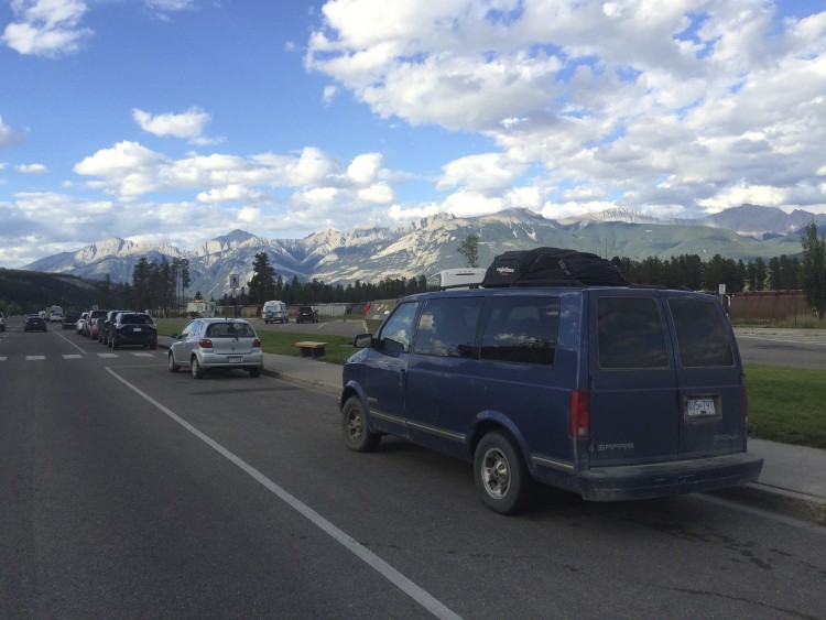 A pitstop in Banff