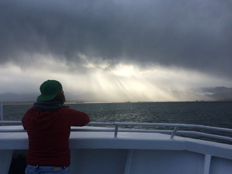 Taking the ferry to Washington