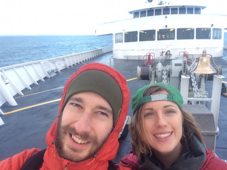 Taking the ferry to Washington