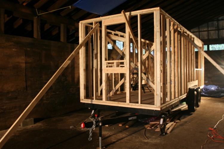 It's starting to look like a house!