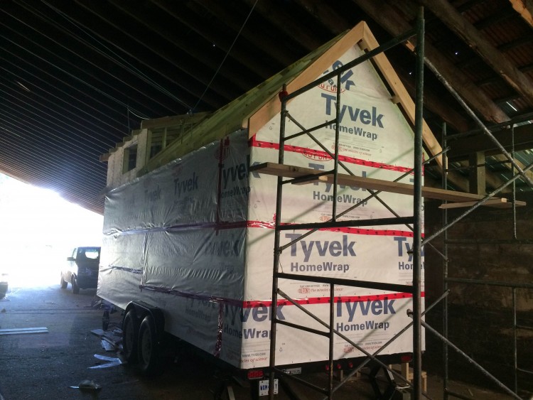 Tiny House Construction – Week 11 & 12