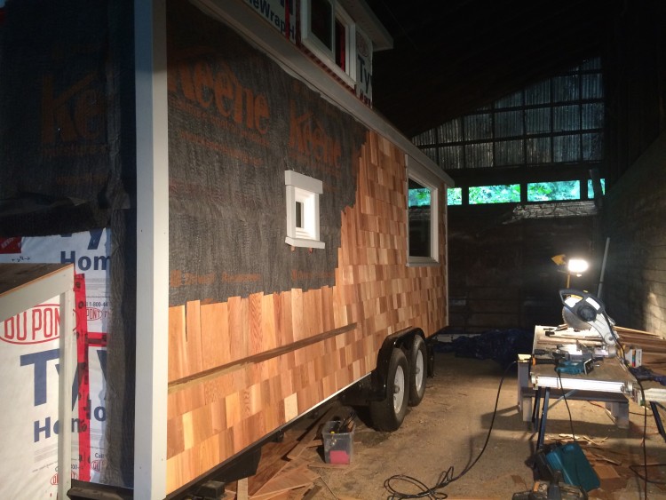 Tiny House Construction – Weeks 20-21
