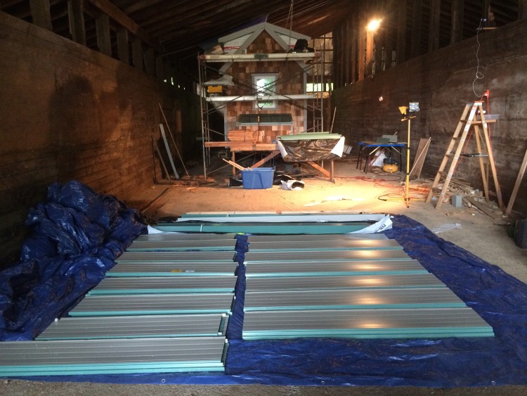 Getting the panels laid out
