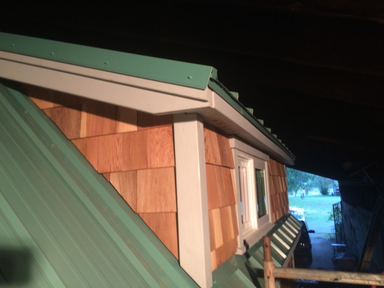 Shingling complete!