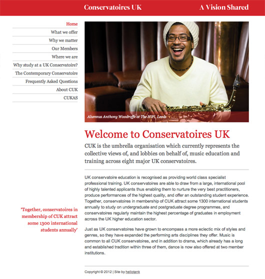 Conservatoires UK